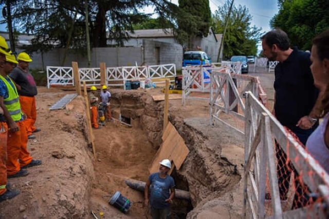 Belén de Escobar: la red de agua corriente se extenderá en el barrio San Luis