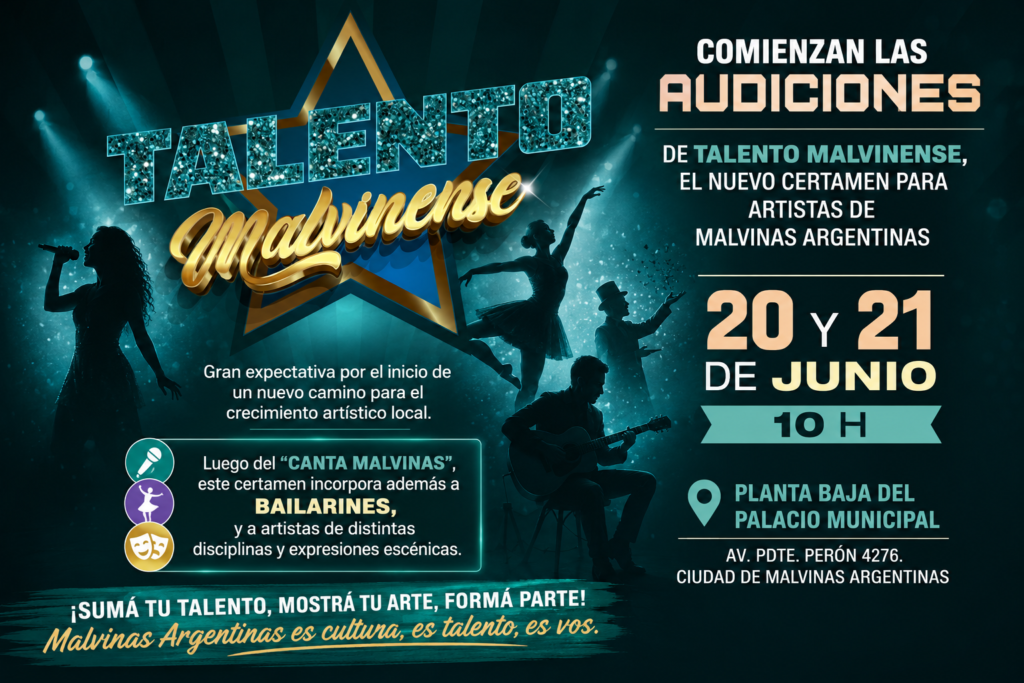 Comienzan las audiciones de Talento Malvinense