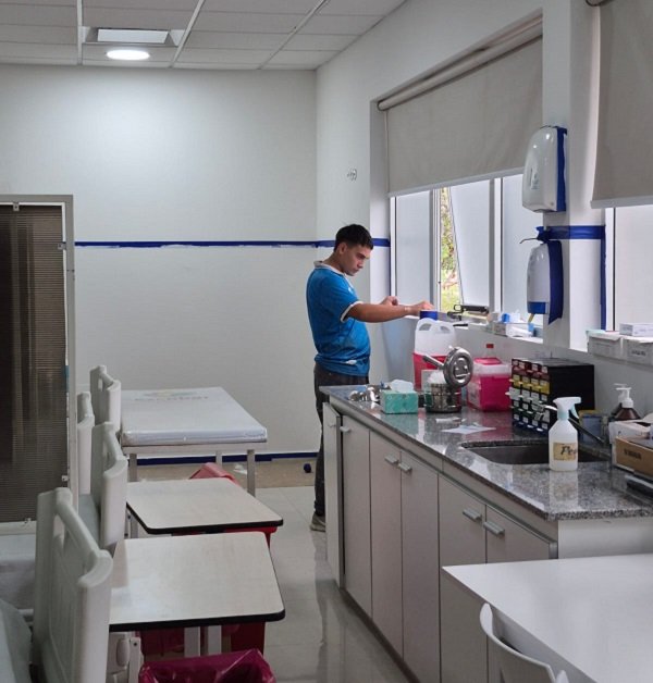 El Municipio mejora centros de salud en Maschwitz y Garín