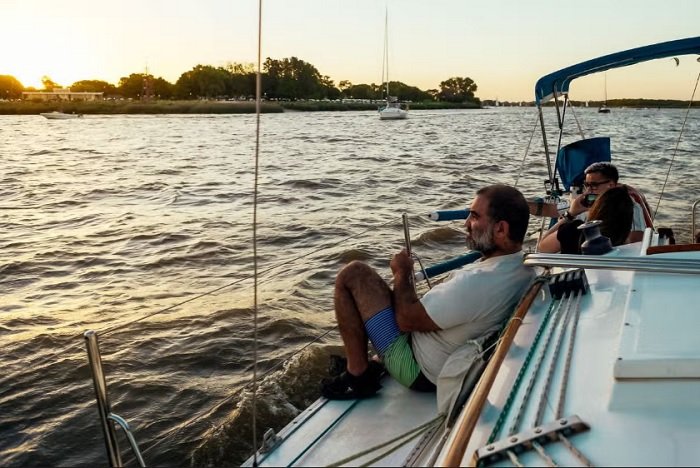 Experiencia en el Delta: Paseo privado en velero por los ríos Tigre y de la Plata