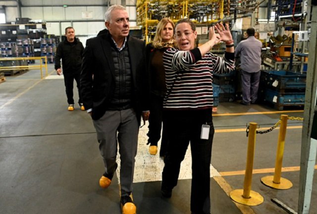 Julio Zamora visitó Romet S.A y ratificó el compromiso con el sector productivo industrial