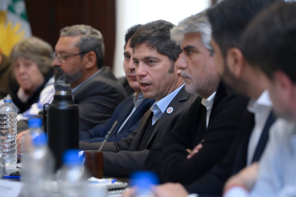Kicillof recibió a las autoridades regionales de la Federación Internacional de Trabajadores del Transporte
