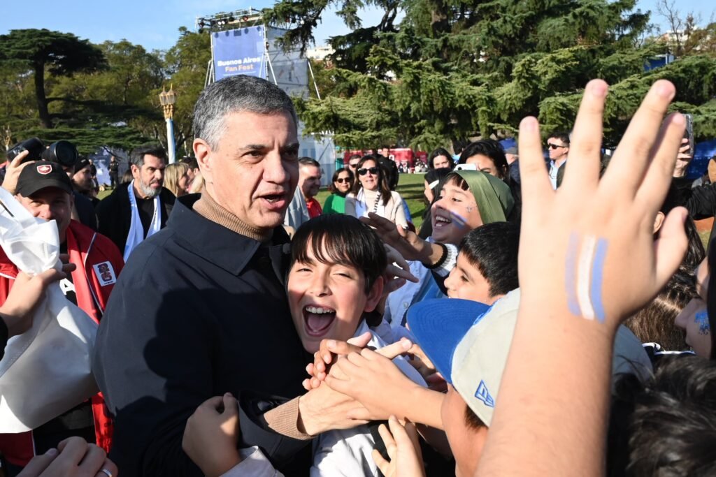 La Ciudad inauguró el Fan Fest del Mundial en Palermo