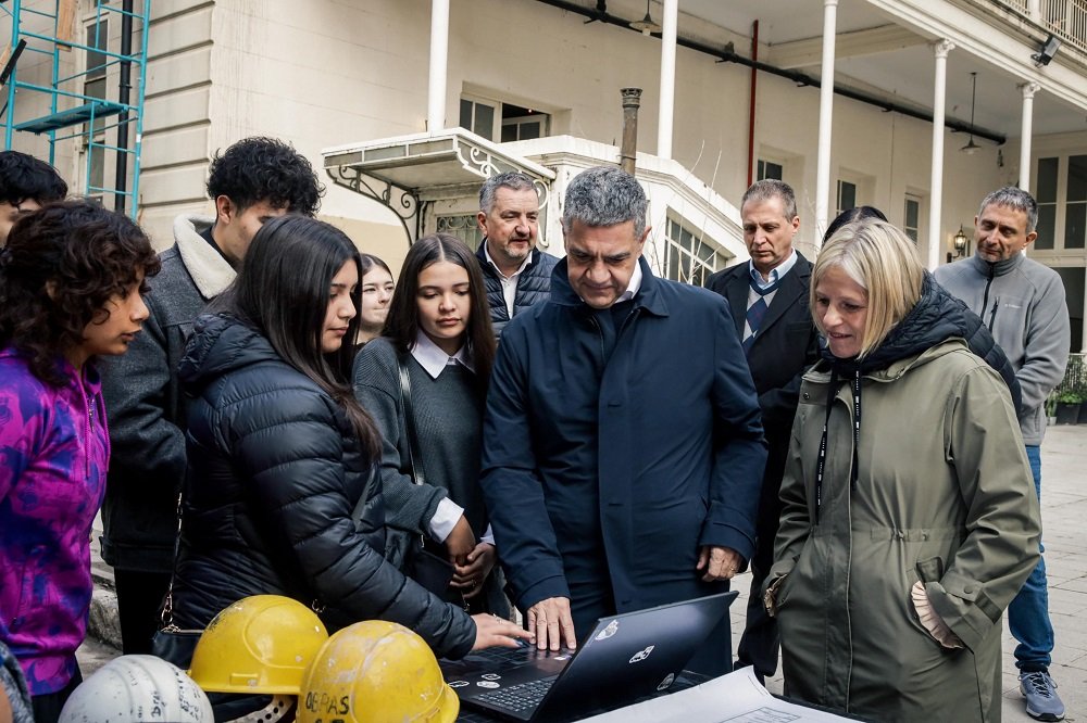 La Ciudad ya terminó más de 100 obras de renovación integral en escuelas y pone en valor el histórico colegio Otto Krause