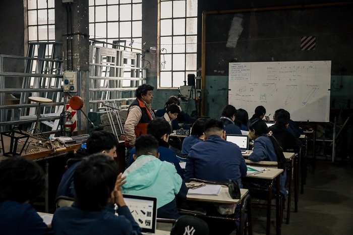 La Ciudad ya terminó más de 100 obras de renovación integral en escuelas y pone en valor el histórico colegio Otto Krause