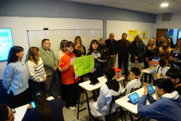 La Municipalidad de José C. Paz inauguró el Aula Tecnológica para las Escuelas de Educación Especial