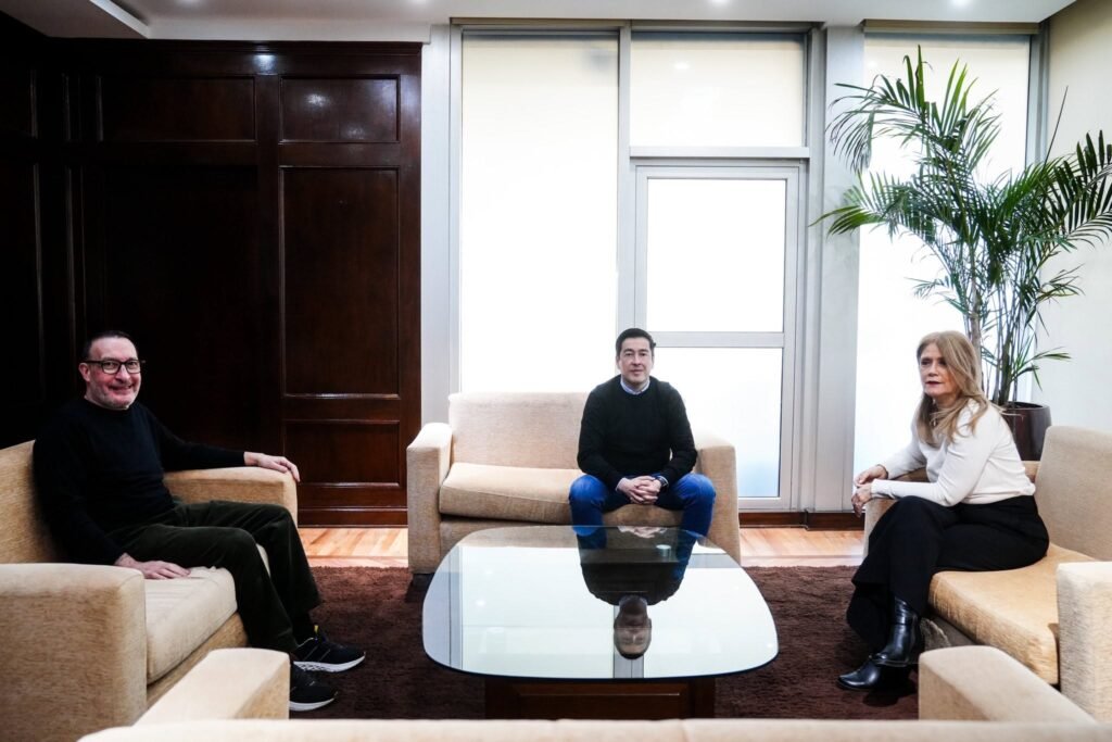 Leo Nardini recibió a Verónica Magario junto a Luis Vivona y recorrieron el futuro Distrito Malvinas