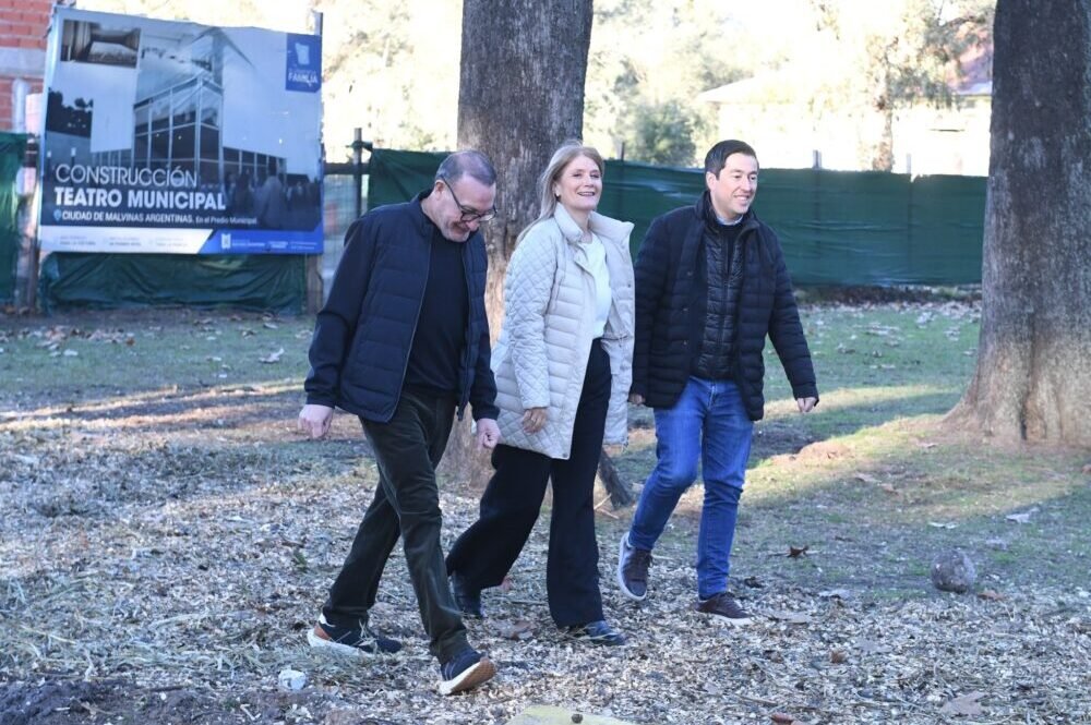 Leo Nardini recibió a Verónica Magario junto a Luis Vivona y recorrieron el futuro Distrito Malvinas