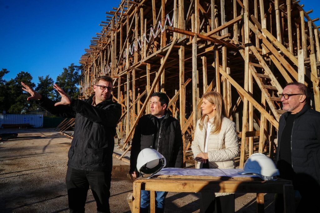 Leo Nardini recibió a Verónica Magario junto a Luis Vivona y recorrieron el futuro Distrito Malvinas
