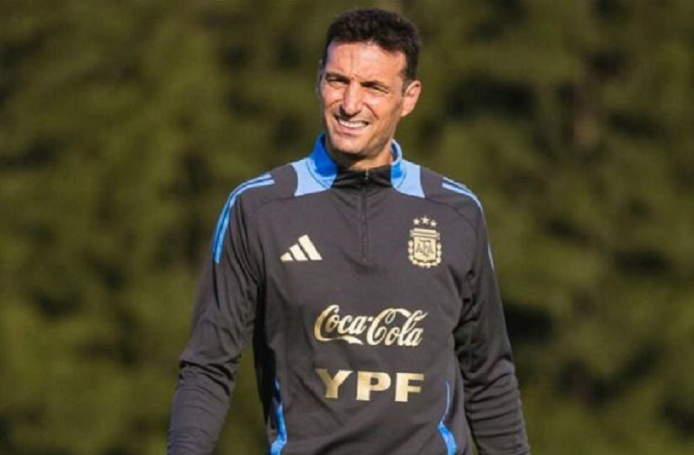 Lionel Scaloni prepara una formación alternativa ante Jordania