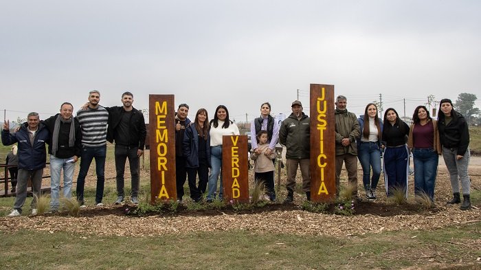 Moreno: Se inauguró el Paseo por la Memoria en el barrio Manantiales