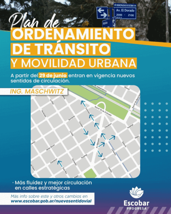 Plan de Ordenamiento de Tránsito se vienen nuevos cambios de circulación para sumar fluidez