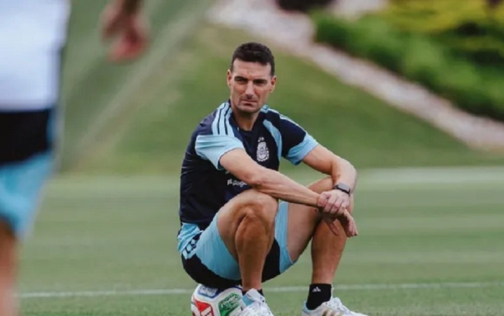 Scaloni habría acordado de palabra la renovación de su contrato con la selección argentina
