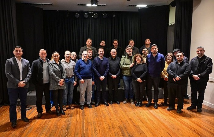 Sujarchuk se reunió con referentes religiosos para fortalecer el trabajo conjunto en el distrito
