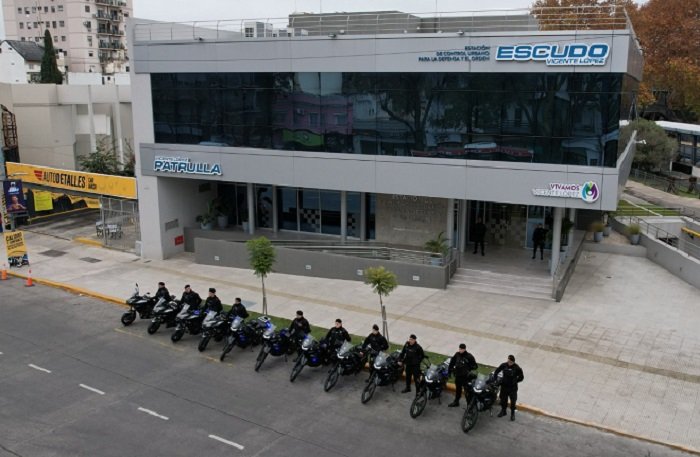Vicente López incorporó un nuevo sistema de comunicación para la Patrulla Municipal