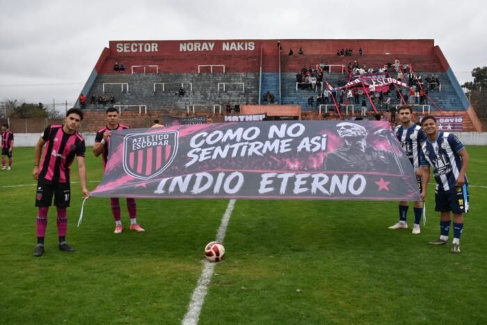 Victoria clave de Atlético Escobar cortó una racha de cuatro partidos sin ganar y escapó de la última posición de la tabla