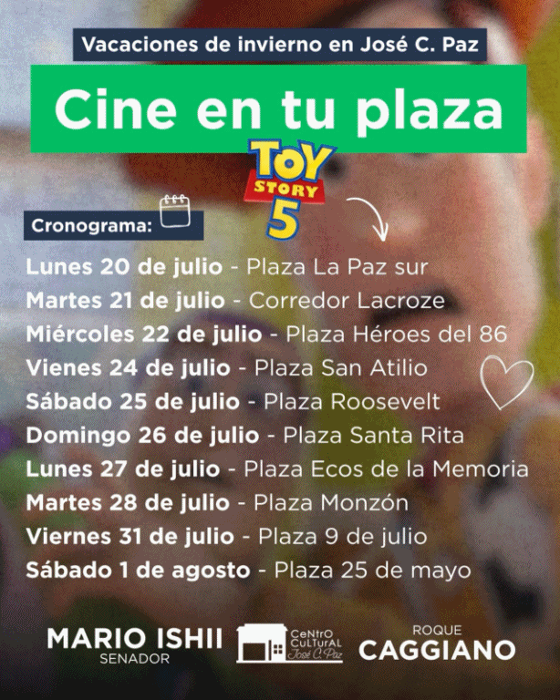 Vacaciones de invierno: Diversión bajo cero en José C. Paz