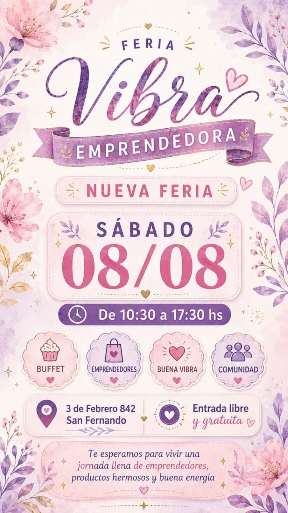 El Impulso Emprendedor Brilla en San Fernando con la Nueva Edición de la Feria Vibra