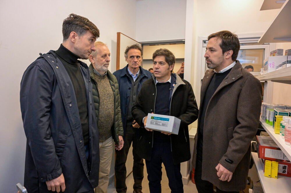 Kicillof inauguró un Centro de Atención Primaria de la Salud en Castelar con un fuerte mensaje contra el ajuste