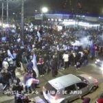 Maquinista Savio: dos detenidos por agredir a policías durante los festejos