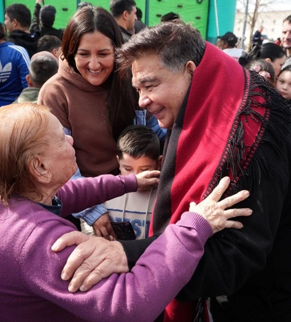 Mario Ishii acompaño a cientos de chicos en Diversión Bajo Cero por las vacaciones de invierno