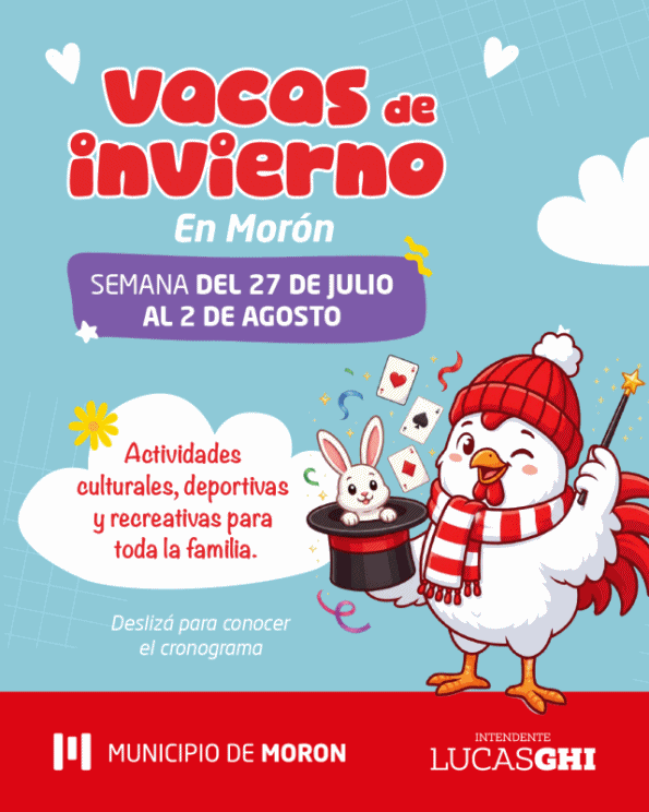 Morón cientos de chicos y chicas ya disfrutaron de las actividades de vacaciones de invierno