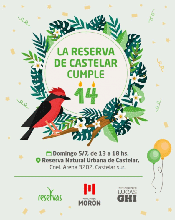Morón la Reserva Natural Urbana de Castelar celebra sus 14 años