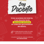 Morón lanza un programa de beneficios para docentes en vacaciones de invierno