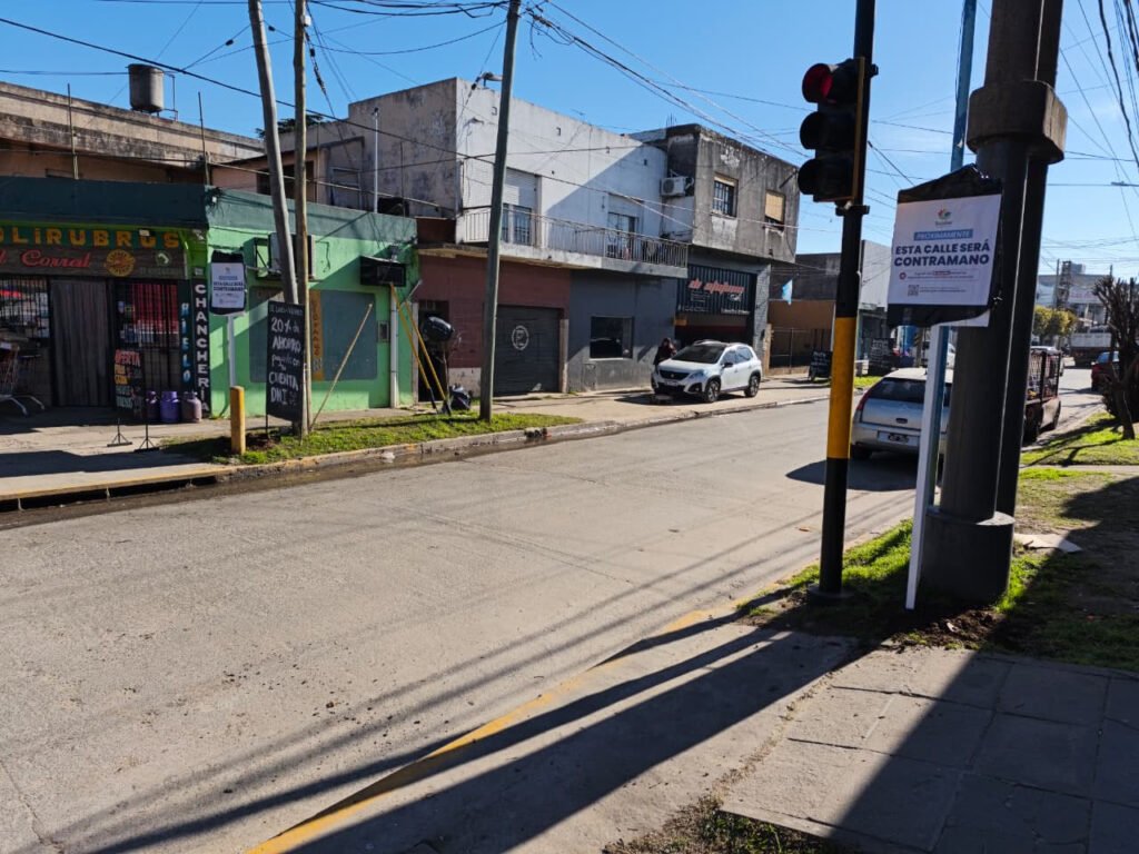 Tránsito: El lunes nuevos cambios de circulación en Belén de Escobar y Maquinista Savio