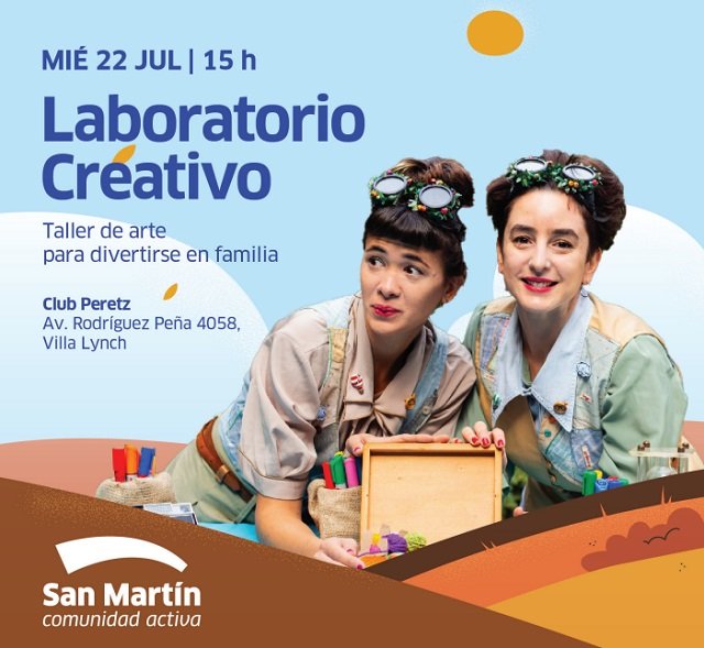 San Martín: Ciclo de vacaciones de invierno “Abrigate y Vení”, actividades gratuitas para toda la familia