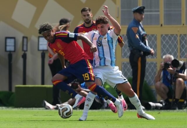 Sin resto y con lesiones la Selección Argentina no pudo con España en la final del mundial