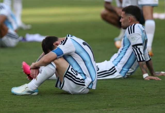 Sin resto y con lesiones la Selección Argentina no pudo con España en la final del mundial