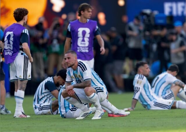 Sin resto y con lesiones la Selección Argentina no pudo con España en la final del mundial
