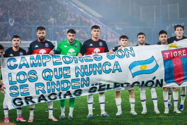 Tigre goleo a Nacional en Montevideo y espera en Victoria por Sudamericana