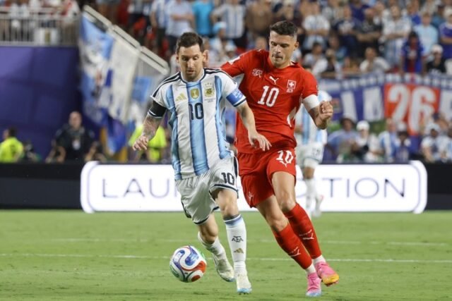 Uff otra vez Argentina le gano en el final a Suiza y esta en semi
