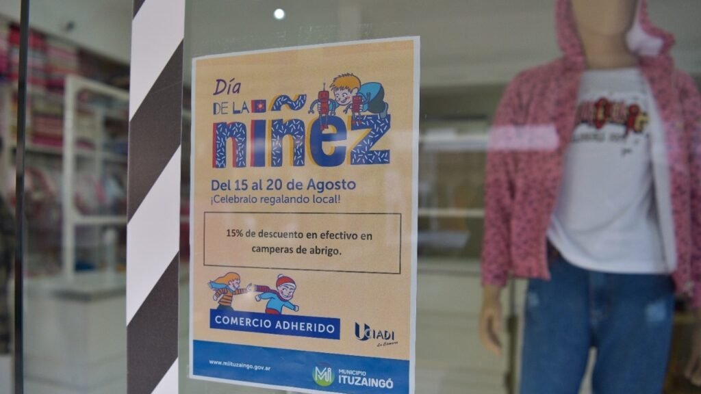 Descuentos especiales por el día de la niñez en Ituzaingó