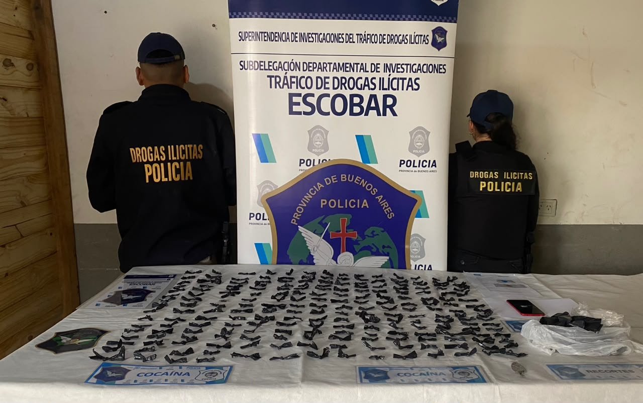 Golpe al narcomenudeo gracias a un llamado a la línea municipal Escobar sin Drogas