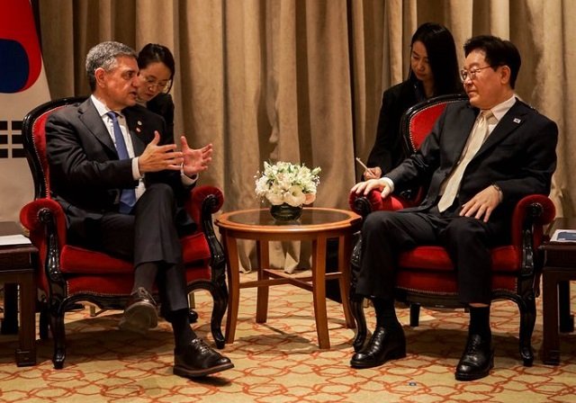 Jorge Macri recibió al Presidente de Corea del Sur