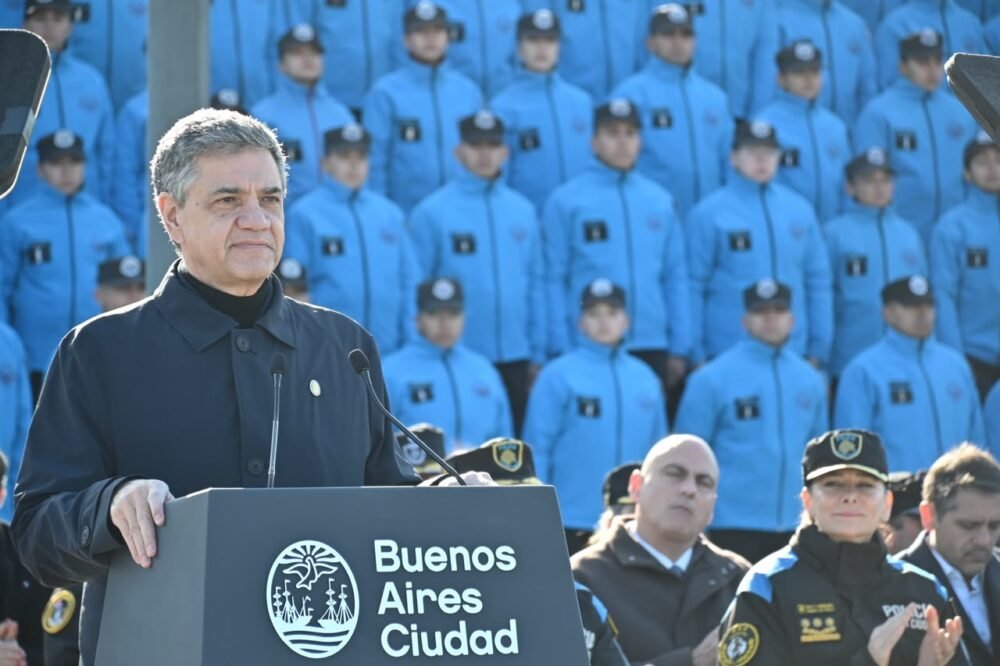 Jorge Macri reconoció a los mejores cadetes de la Policía de la Ciudad