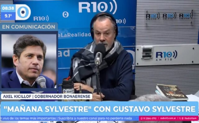 Kicillof "fracaso Milei": "No alcanza la guita y ya se agotaron los ahorros"