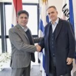 Kicillof se reunió con el presidente Yamandú Orsi en Montevideo