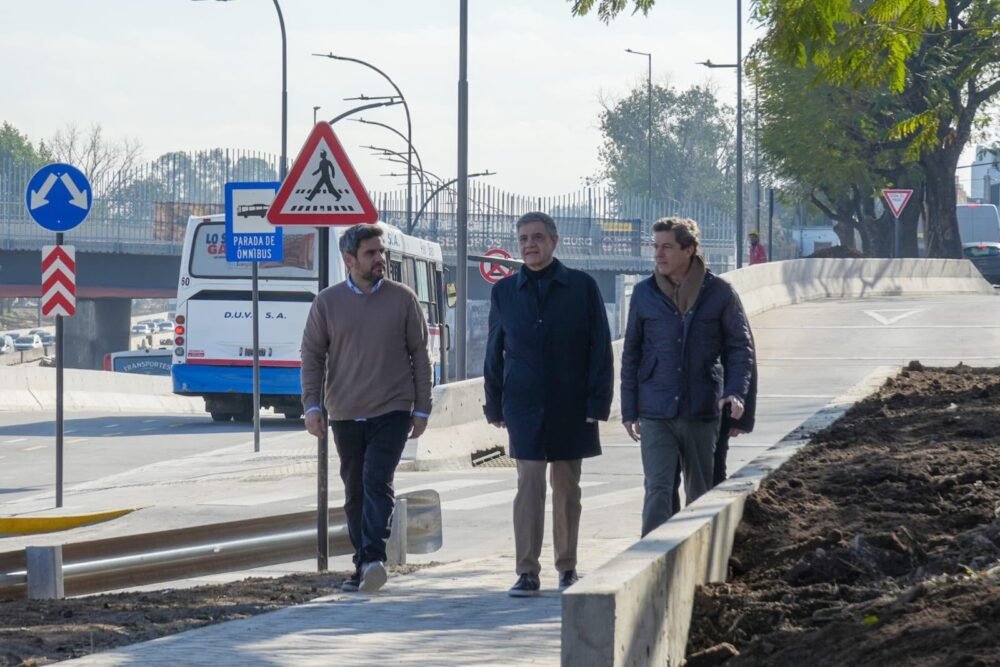 La Ciudad ya terminó las dos colectoras de la nueva autopista parque Dellepiane