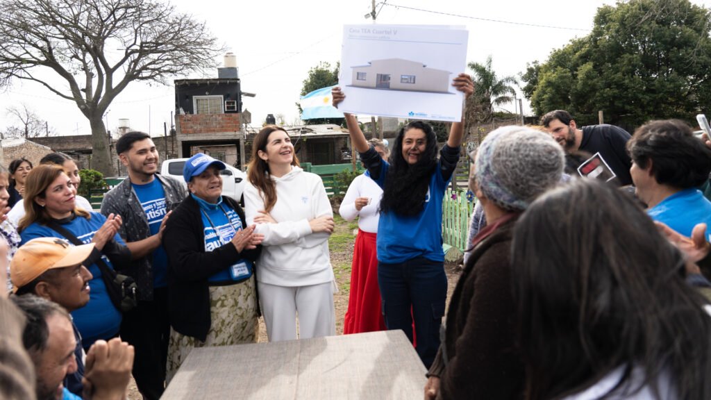 Mariel Fernández anunció la construcción del nuevo espacio de Casa TEA en Cuartel V