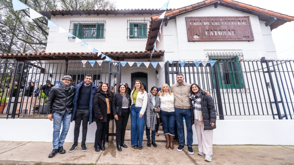 Mariel Fernández celebró el primer aniversario de la Casa de las Culturas de Las Catonas