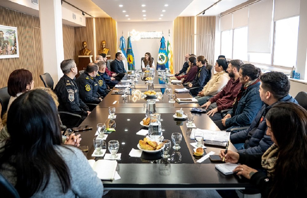 Mariel Fernández encabezó una nueva reunión de trabajo de la Mesa de Política Criminal