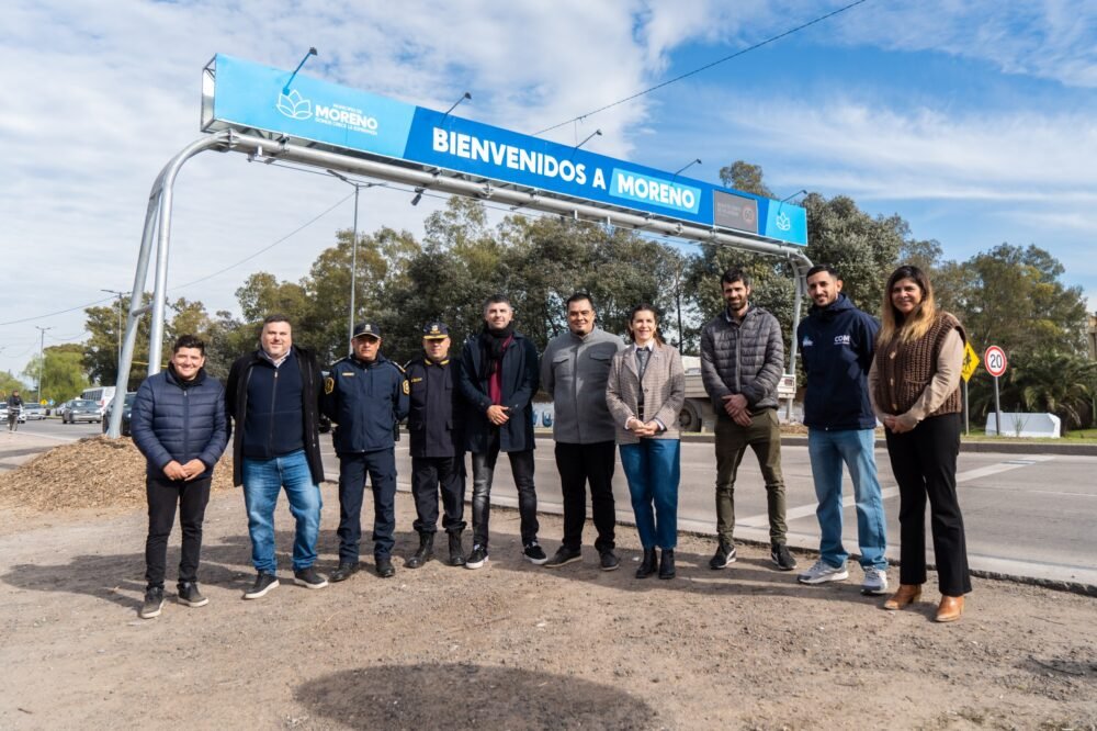 Mariel Fernández puso en funcionamiento el lector de patentes N°40