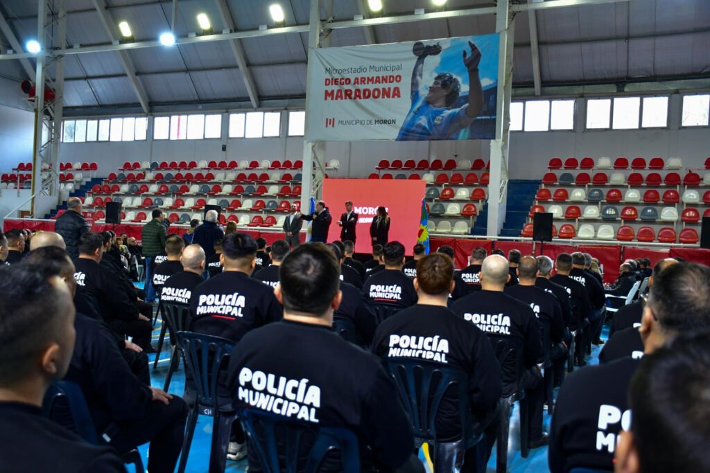Morón avanza con la formación de 150 agentes para la nueva Policía Municipal