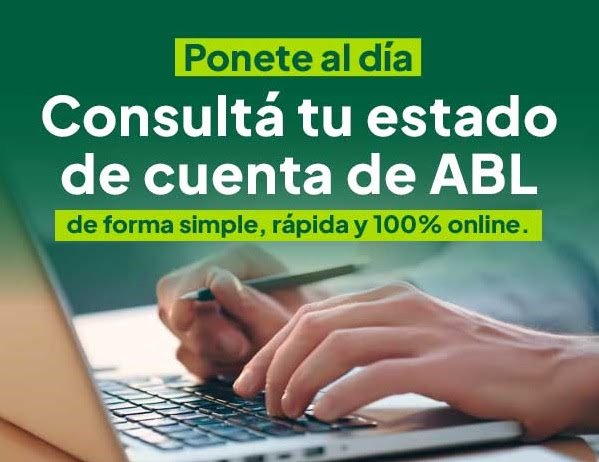Revisá tu estado de cuenta de ABL online