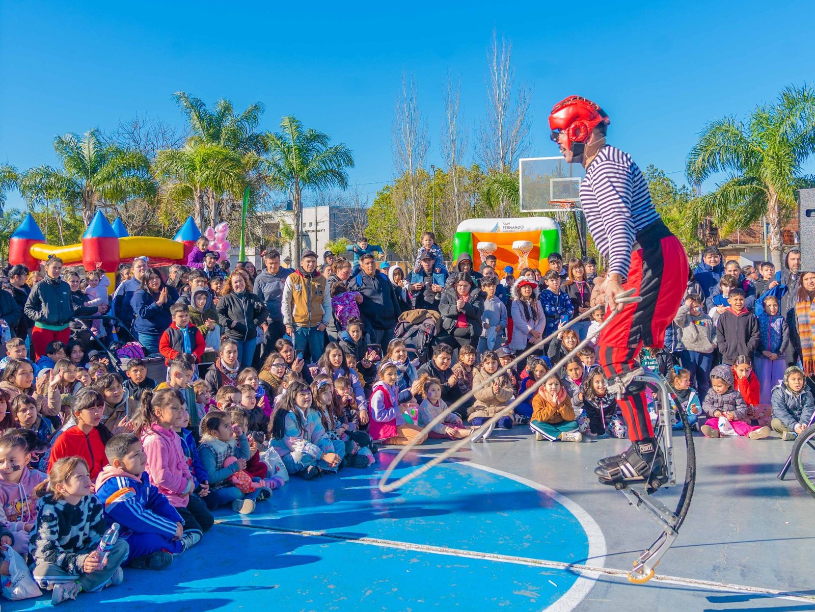 San Fernando comenzó el Mes de las Infancias con actividades infantiles en plazas