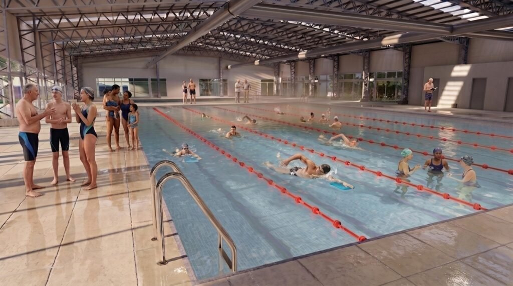 San Isidro pone en valor el Campo de Deportes N5 con la renovacin integral de su pileta